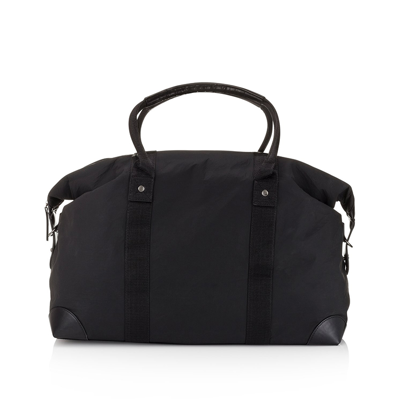 Oversized Tyvek PU Leather Travel Tote Duffel bag