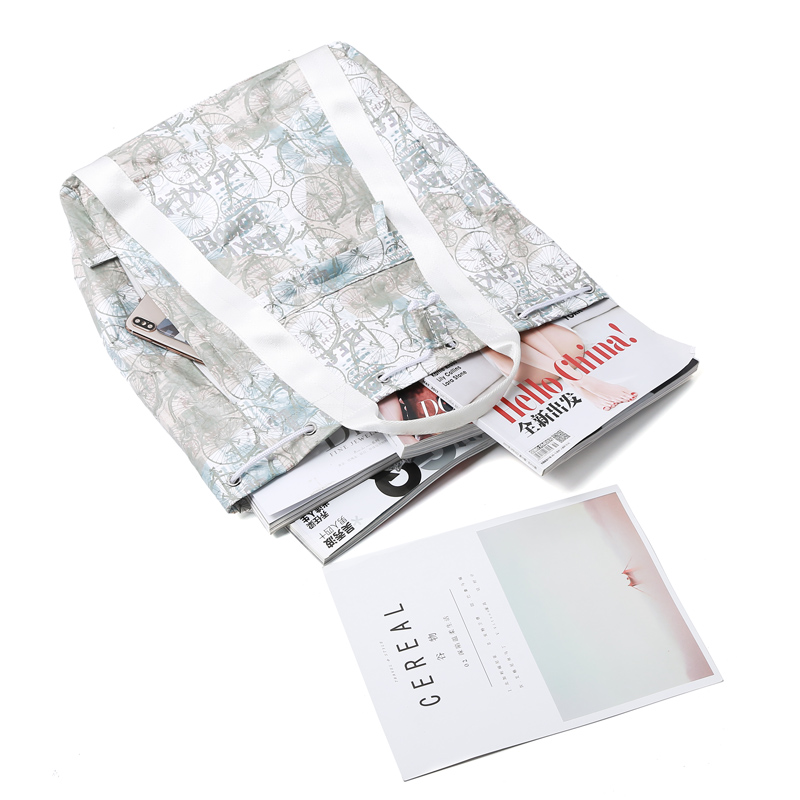 Water Resistant Tyvek Tote Bag Shoulder Bag