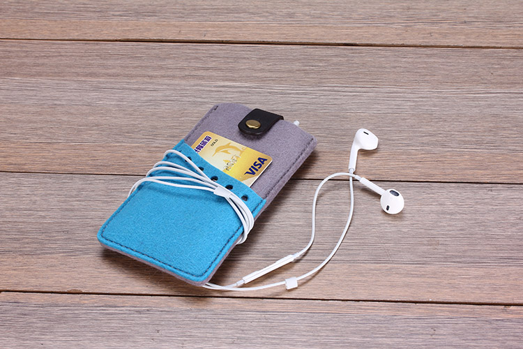 Felt Phone Sleeve Case Pouch