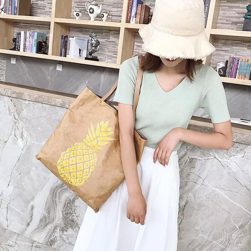Tyvek Paper Shoulder Bag