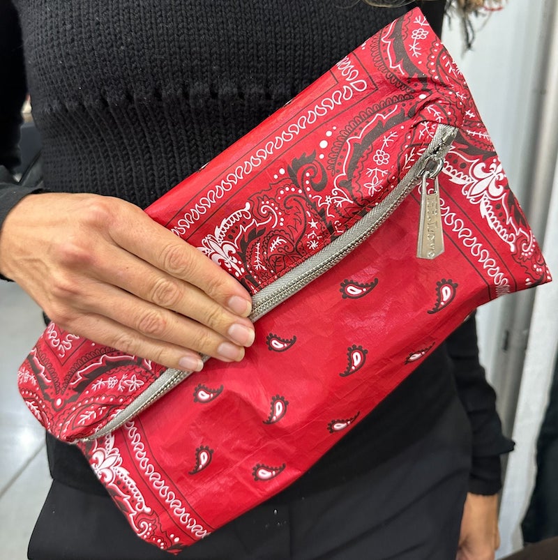 custom printed Tyvek makeup bag custom printed Tyvek makeup bag