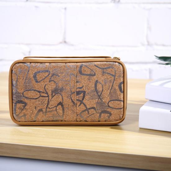 Vegan Cork Multi-purpose Rfid Blocking Travel Passport Wallet