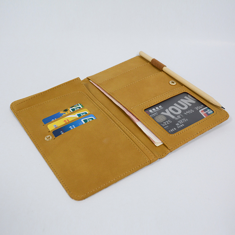 Vegan Cork Passport Holder Cover Case RFID Blocking Travel Wallet