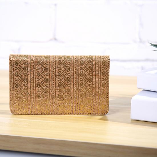 Vegan Cork Multi-purpose Rfid Blocking Travel Passport Wallet