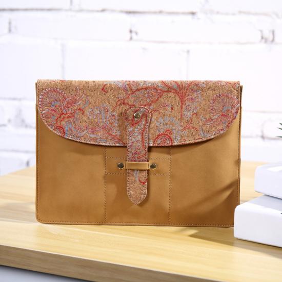 Vegan Cork Laptop sleeve Pouch