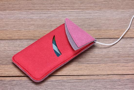 Felt Wallet Pouch Phone Bag