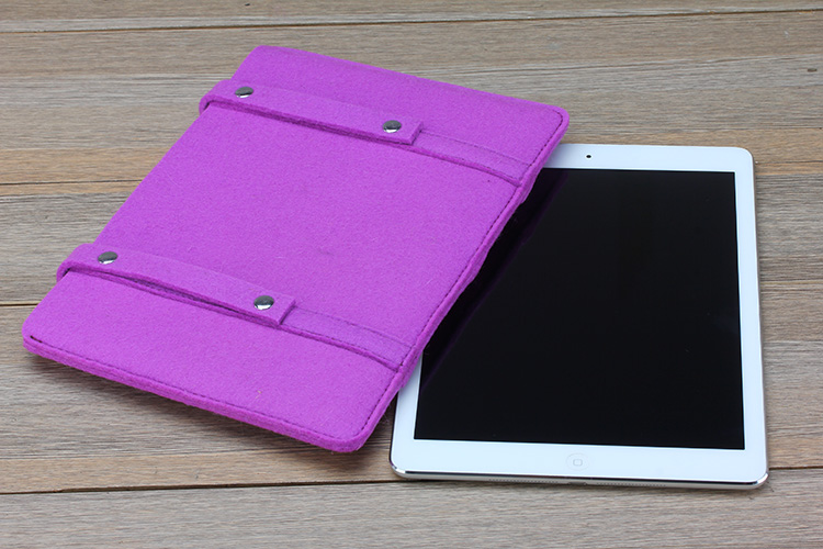 100% Wool Felt Tablet Case Sleeve - Compatible with iPad Pro 10.5