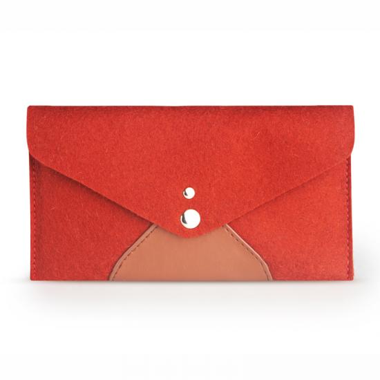 Vintage Soft Felt Wallet Pouch Phone Bag