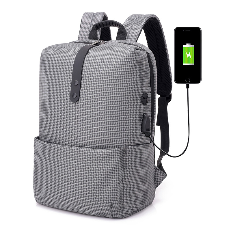 Business Laptop Backpack Water Resistant Anti-Theft College Backpack with USB Charging Port