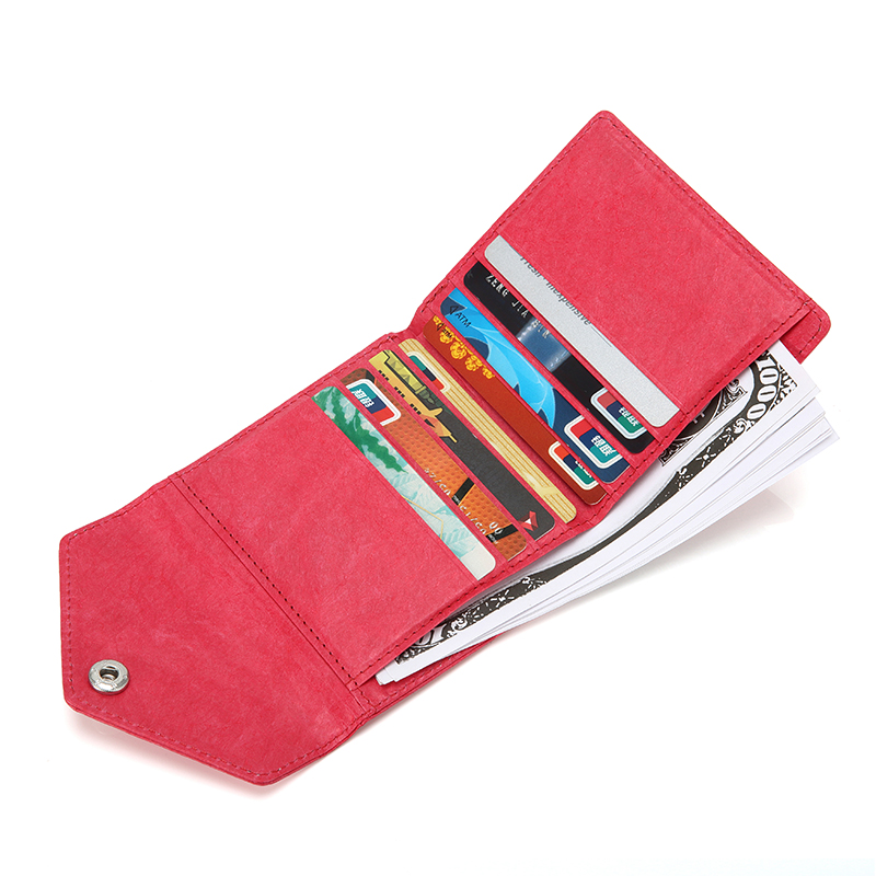Tyvek Small Wallet for Women RFID Blocking Women's Credit Card Holder Mini Bifold Pocket Purse