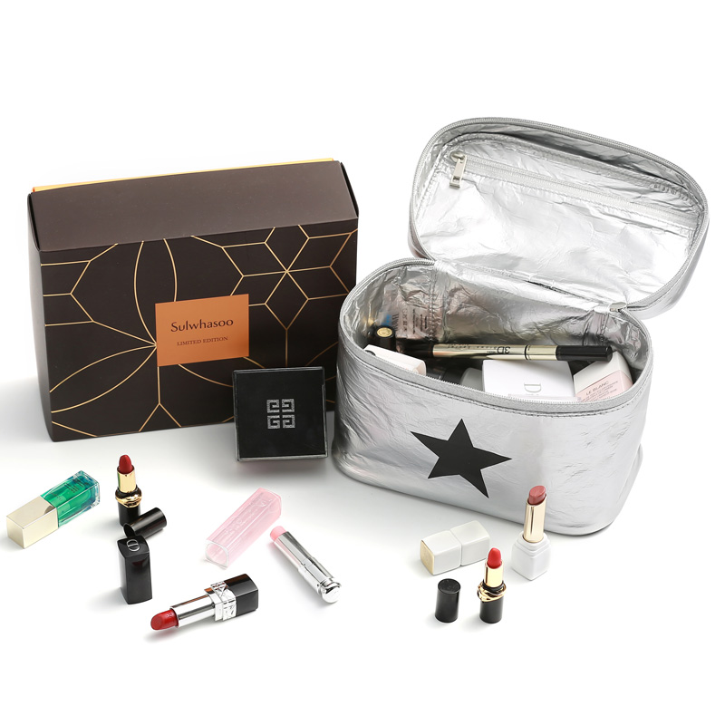 Travel Makeup Train Case Makeup Cosmetic Case Organizer Portable Artist Storage Bag