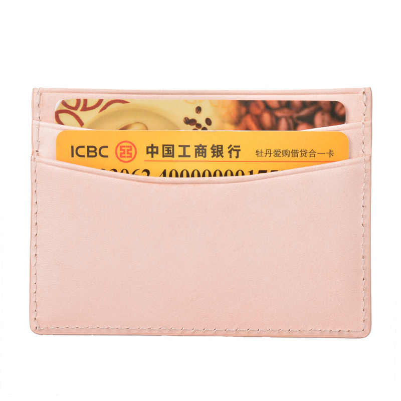 Slim Minimalist Front Pocket RFID Blocking Leather Wallets for Men Women