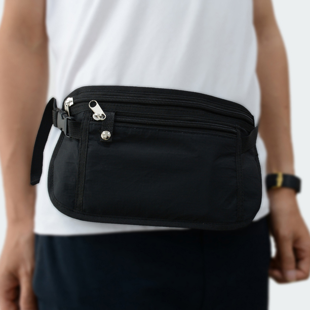 Tyvek Travel Fanny Bag Waist Pack Sling Pocket Super Lightweight For Travel