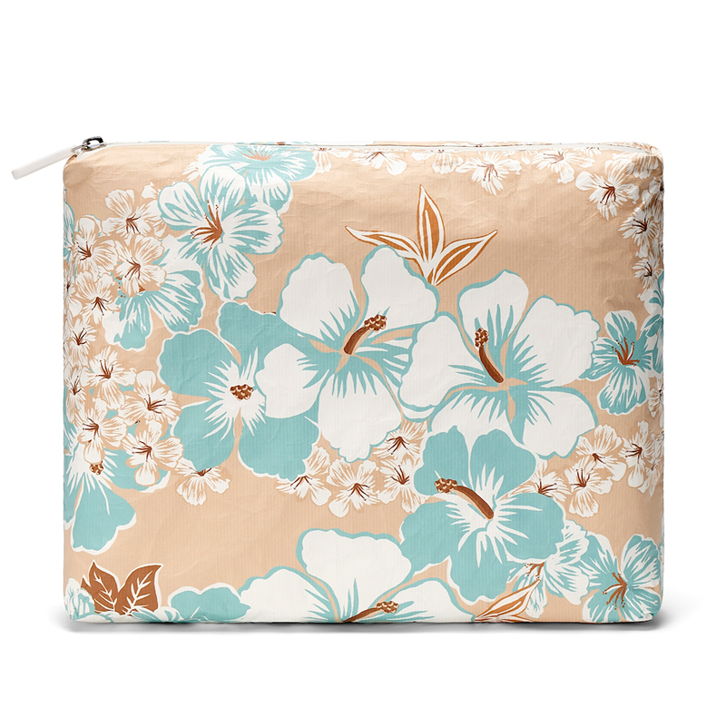 Waimea Medium zipper bag Eco friendly tyvek travel cosmetic dupont swimming makeup pouch