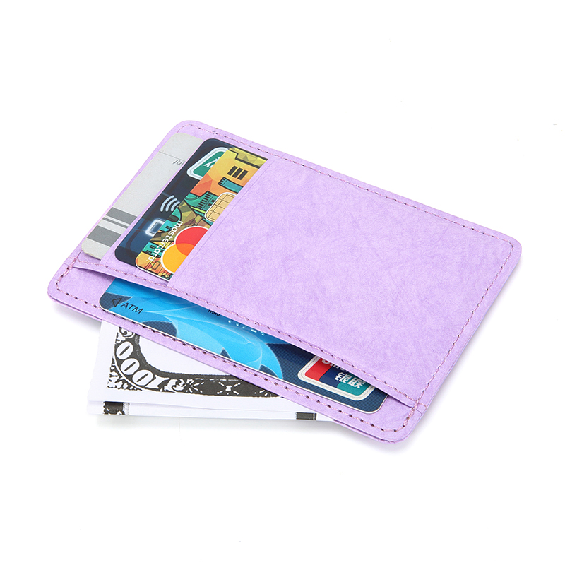 RFID Blocking Tyvek Wallet for Men & Women - Minimalist Front Pocket Credit Card Holder