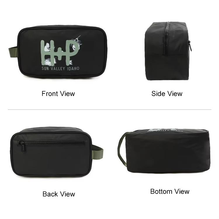 Fashion Waterproof Tyvek Cosmetic Bag – Versatile Makeup & Toiletry Dopp Kit