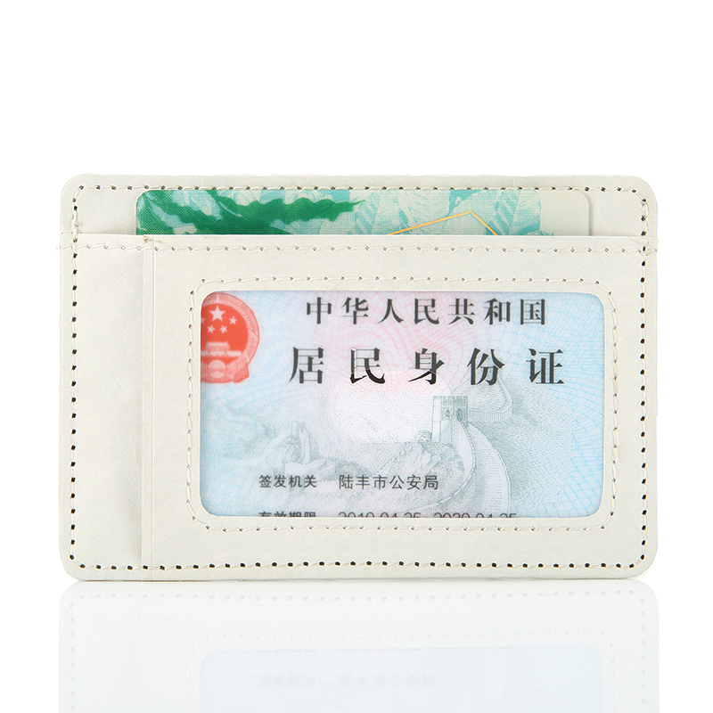 Men's Slim RFID-Blocking Card Holder Wallet – Minimalist Credit Card Wallet with ID Window