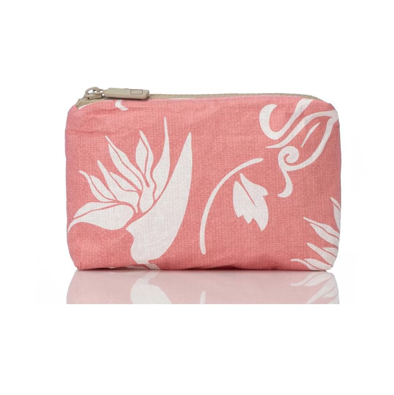 Eco-Friendly Waterproof Tyvek® Mini Cosmetic Bag – Coated Toiletry Zipper Pouch
