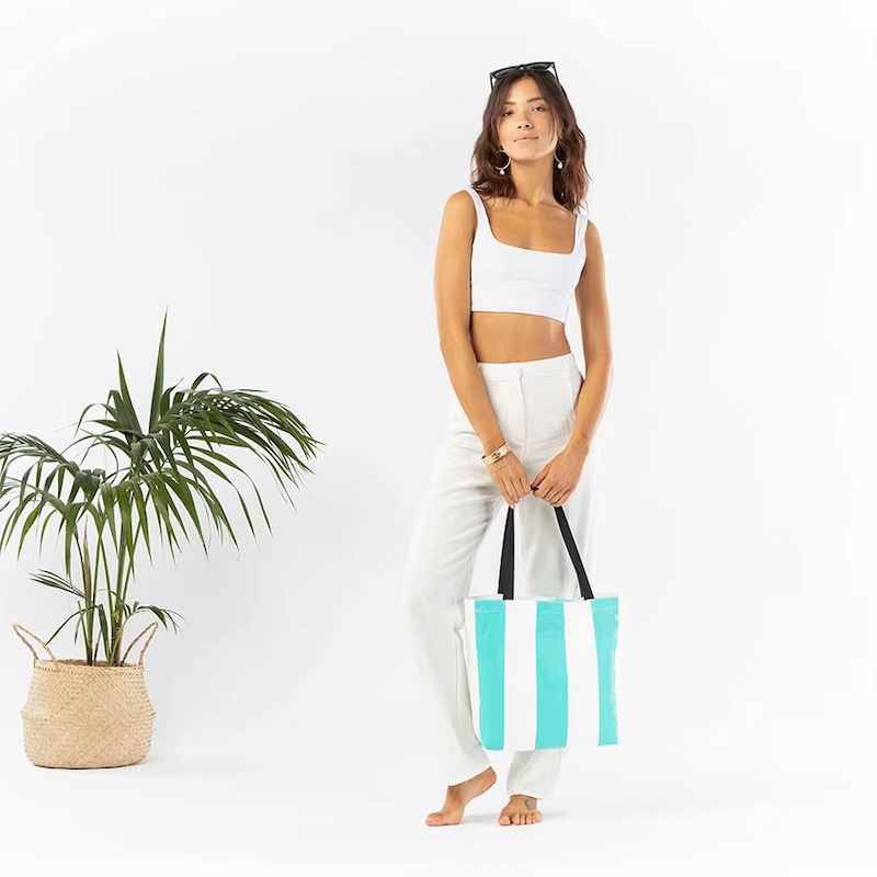 Custom Waterproof Coated Fashion Tote – DuPont™ Tyvek® Shipping Bag for Eco-Friendly Solutions