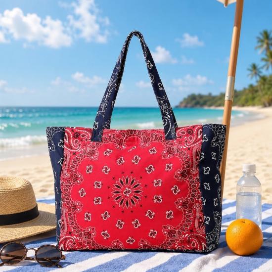 monogram tote bag